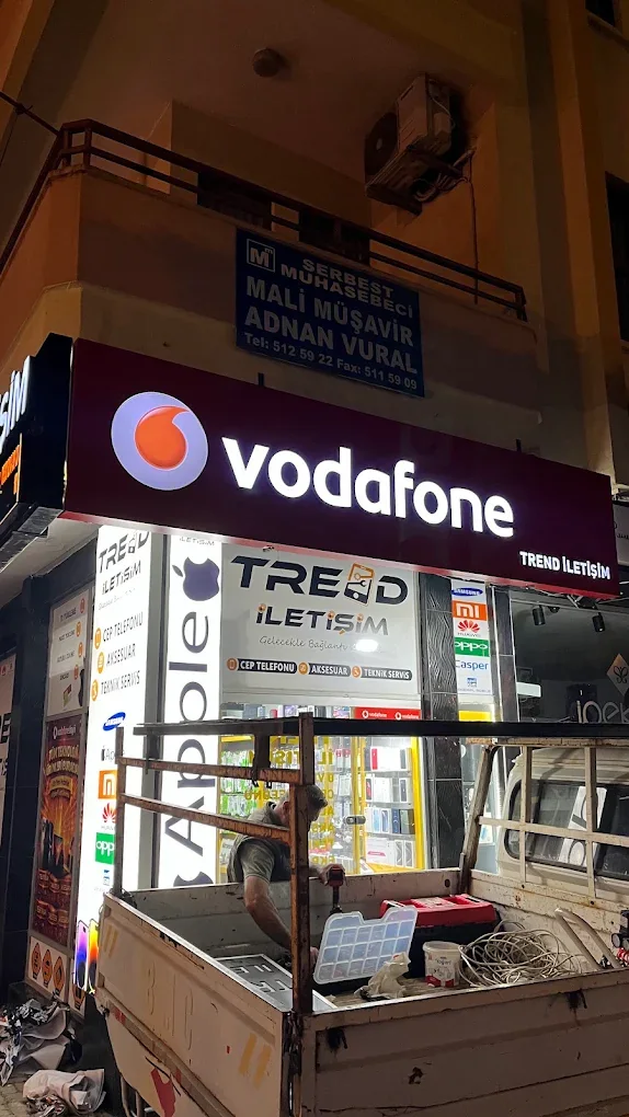 Vodafone cephe tabela uygulaması